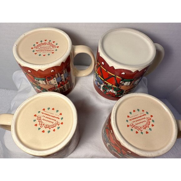 4 VTG Trenditions Santa’s Shelf MUG, Santa w/ Toys Christmas Holiday Cup Mug - Picture 7 of 10
